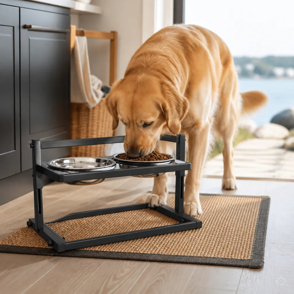 support-gamelle-chien-pour-cage